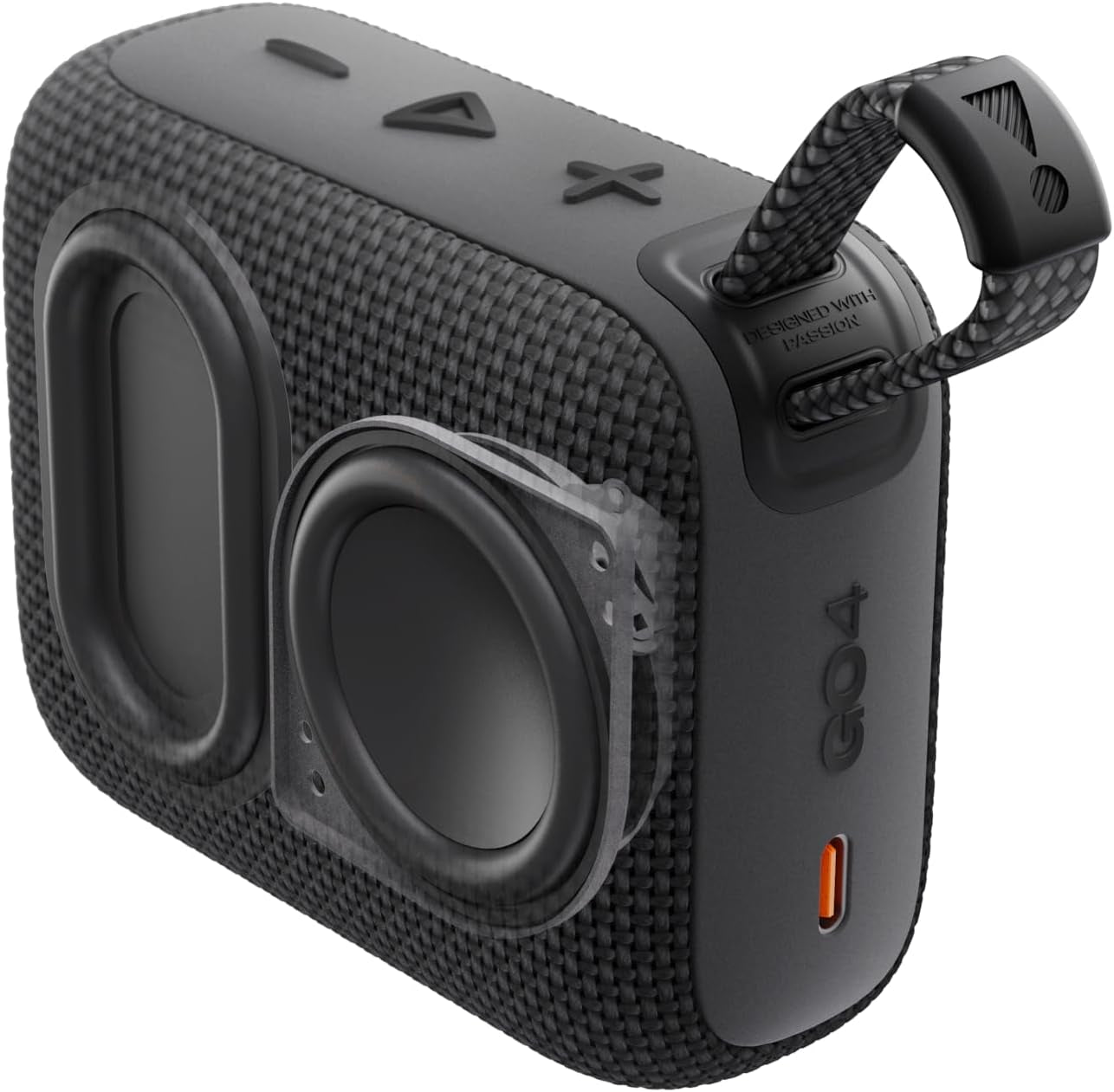 JBL Go 4 Ultra-Portable Waterproof Bluetooth Speaker – IP67 Dustproof, 7-Hour Playtime & Big JBL Pro Sound