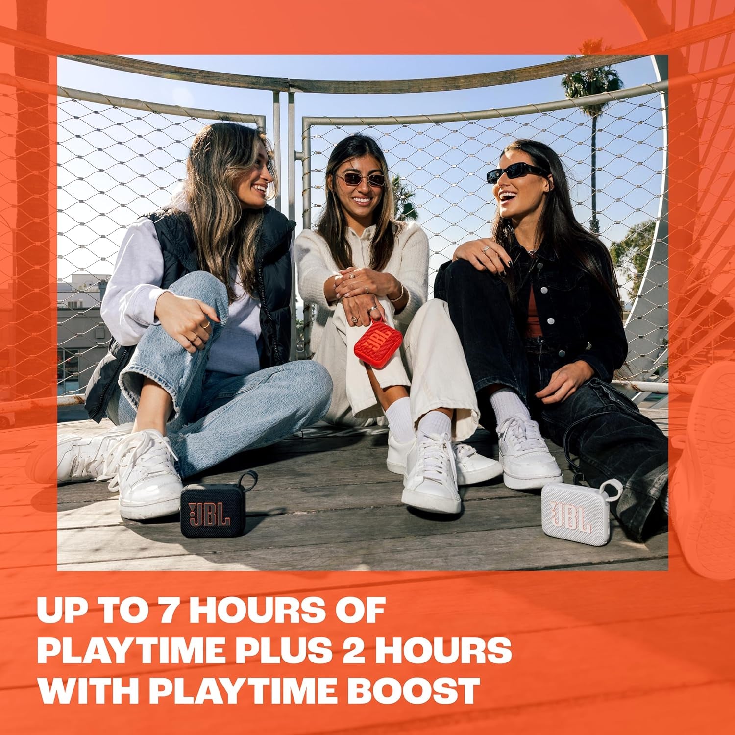 JBL Go 4 Ultra-Portable Waterproof Bluetooth Speaker – IP67 Dustproof, 7-Hour Playtime & Big JBL Pro Sound