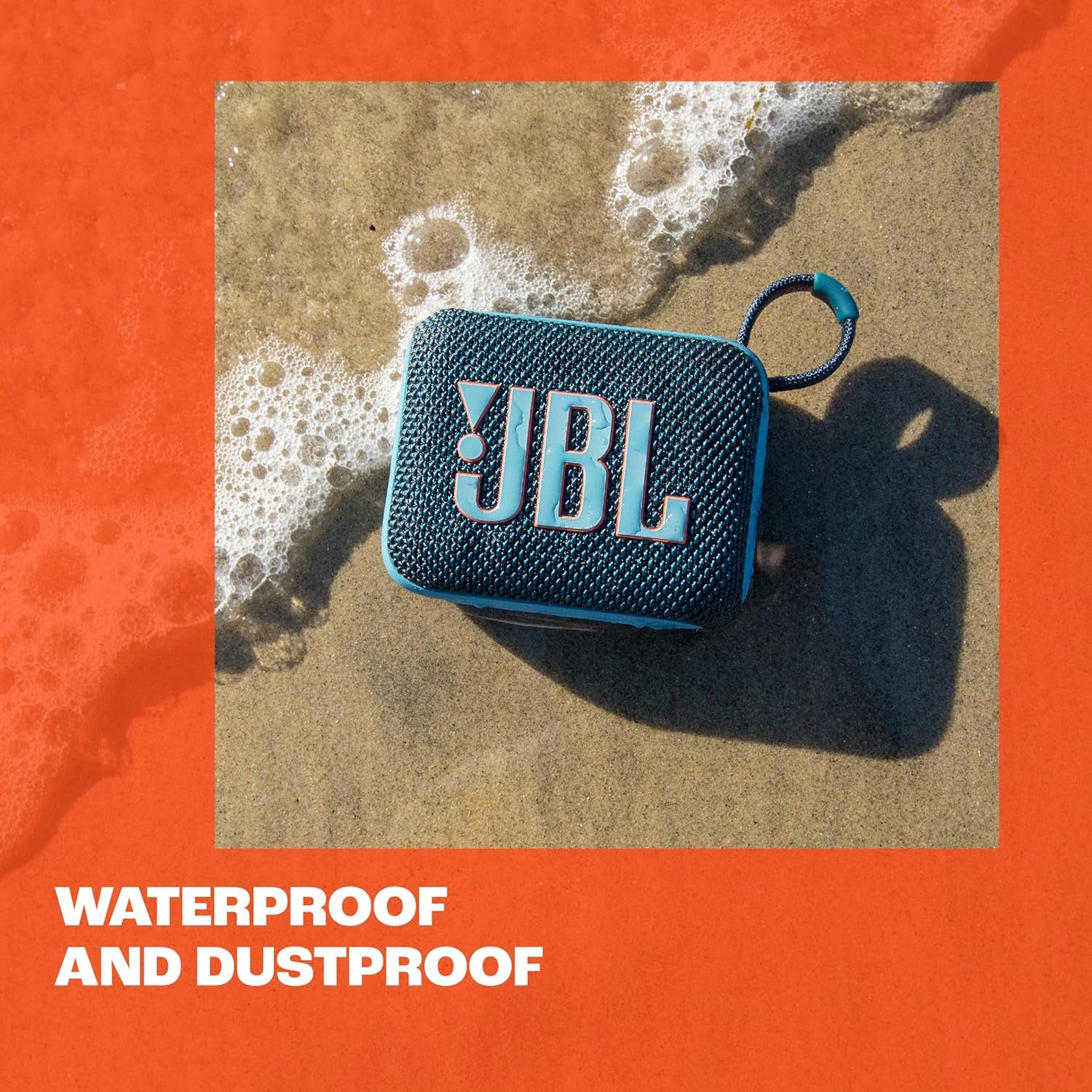 JBL Go 4 Ultra-Portable Waterproof Bluetooth Speaker – IP67 Dustproof, 7-Hour Playtime & Big JBL Pro Sound