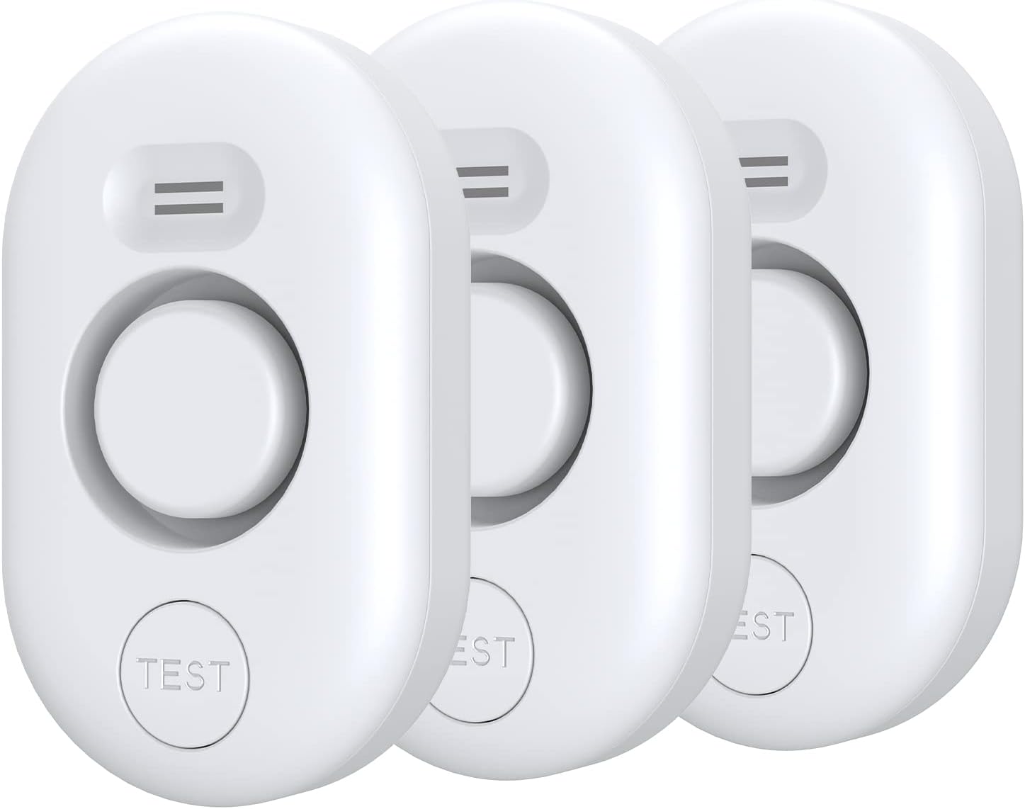 Water Leak Detector Alarm Sensor — 100dB Waterproof Drip & Flood Alert for Home, Basement, Kitchen & Bathroom Leak Detection