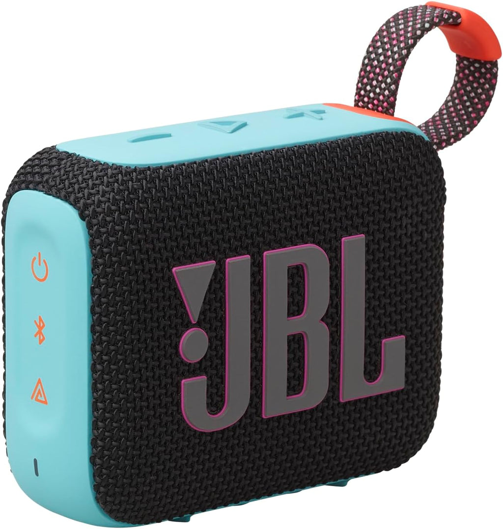 JBL Go 4 Ultra-Portable Waterproof Bluetooth Speaker – IP67 Dustproof, 7-Hour Playtime & Big JBL Pro Sound