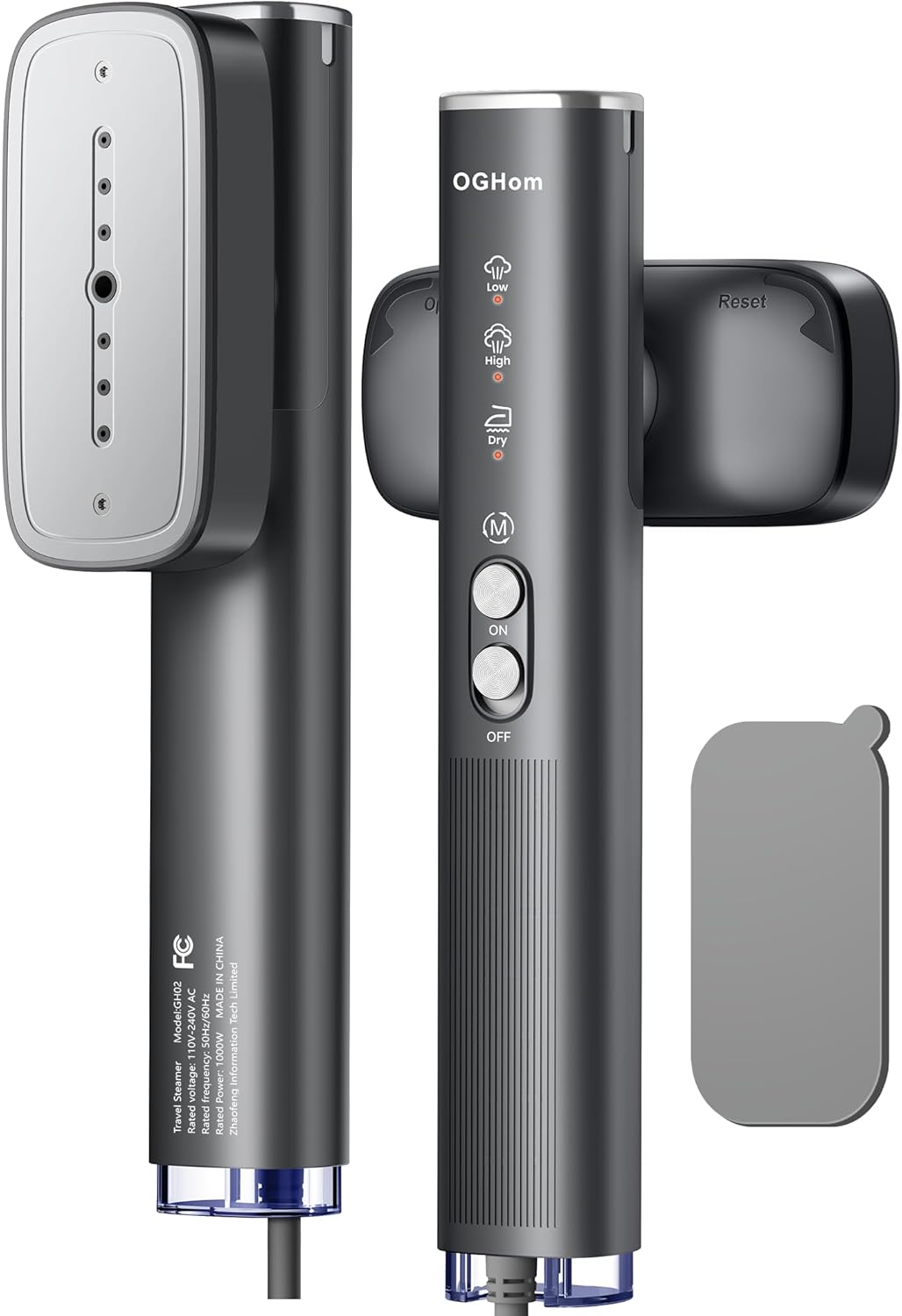 Portable Handheld Clothes Steamer – OGHom 1000W Powerful Fabric Steamer for Wrinkle Removal, Quick Heat-Up, Travel & Home Use