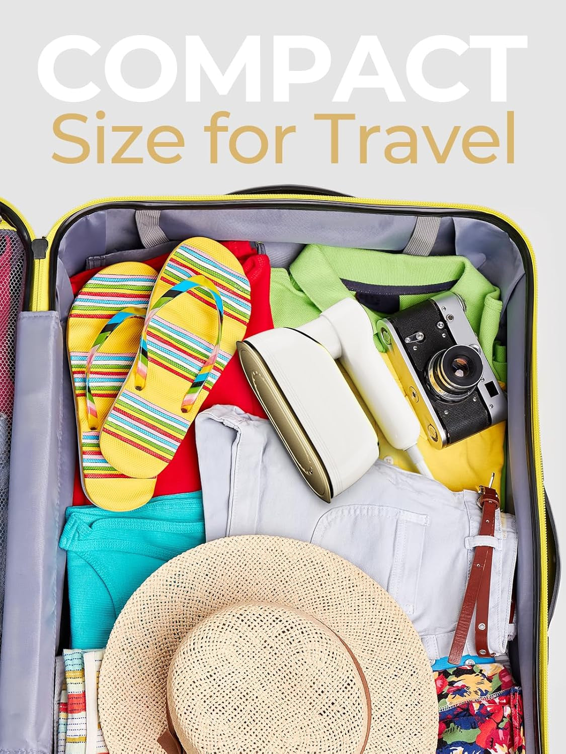 Portable Handheld Garment Steamer – Fast Wrinkle Removal for Travel & Home