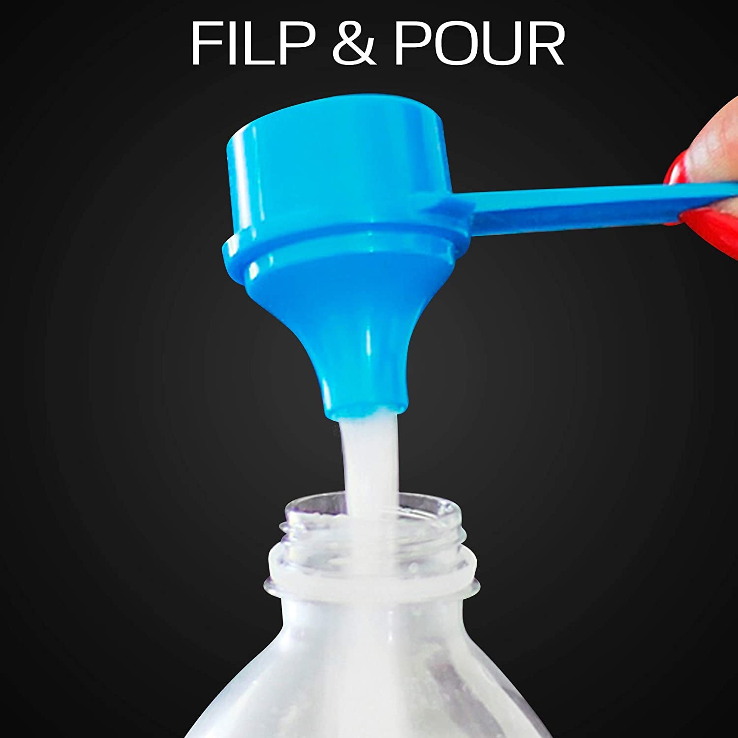 The Scoopie™ – Mess-Free Supplement Scoop & Spill-Proof Funnel